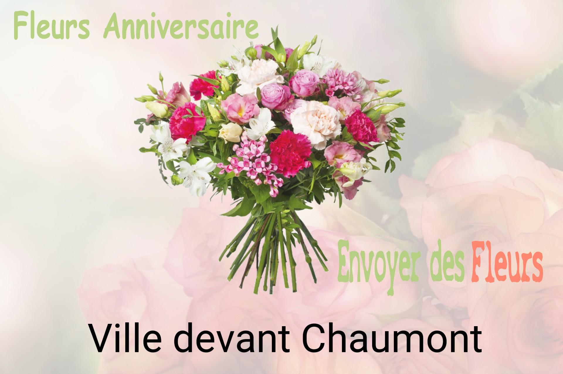 Bouquet de fleurs d’anniversaire livré à Ville-devant-Chaumont