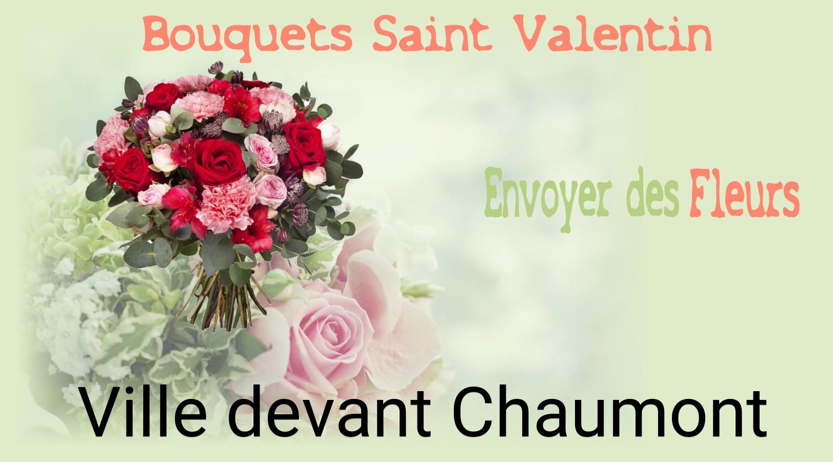 Roses de Saint-Valentin livrées à Ville-devant-Chaumont